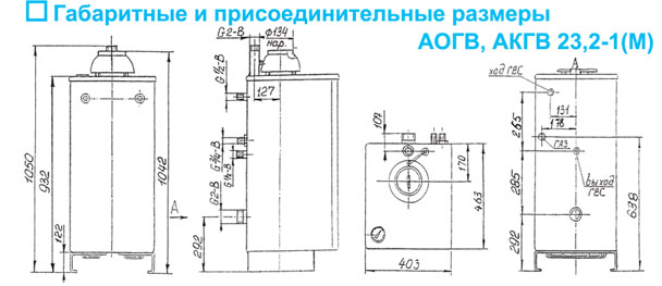 Описание АОГВ-11,6-3 (подключение аналогично АОГВ Жуковский МЗ)